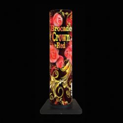 BROCADE CROWN TO RED FEU D'ARTIFICE